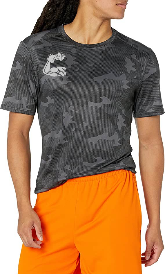 Short Sleeve Camo Compression Shirt