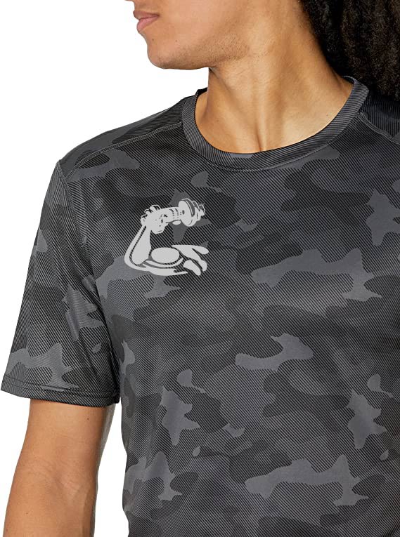 Short Sleeve Camo Compression Shirt