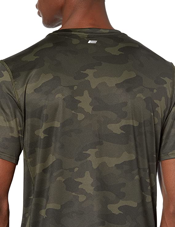 Short Sleeve Camo Compression Shirt