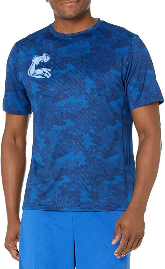 Short Sleeve Camo Compression Shirt