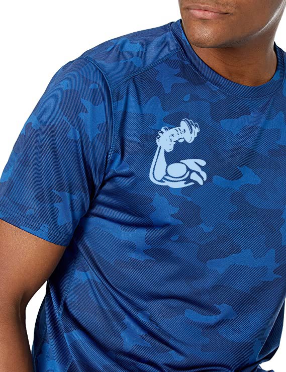 Short Sleeve Camo Compression Shirt