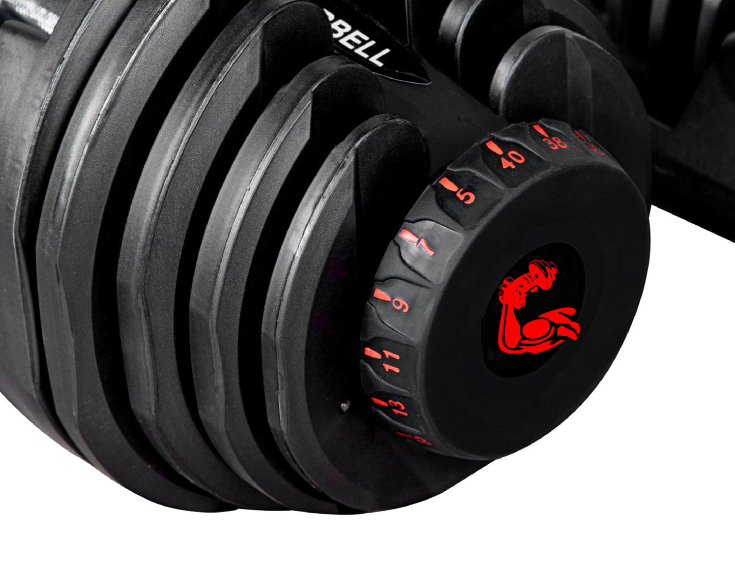 Flex Weight Customizable Dumbbells' 15-55lb